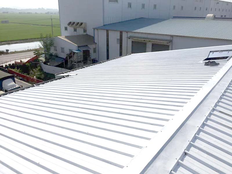 鐵皮屋保養防水隔熱工